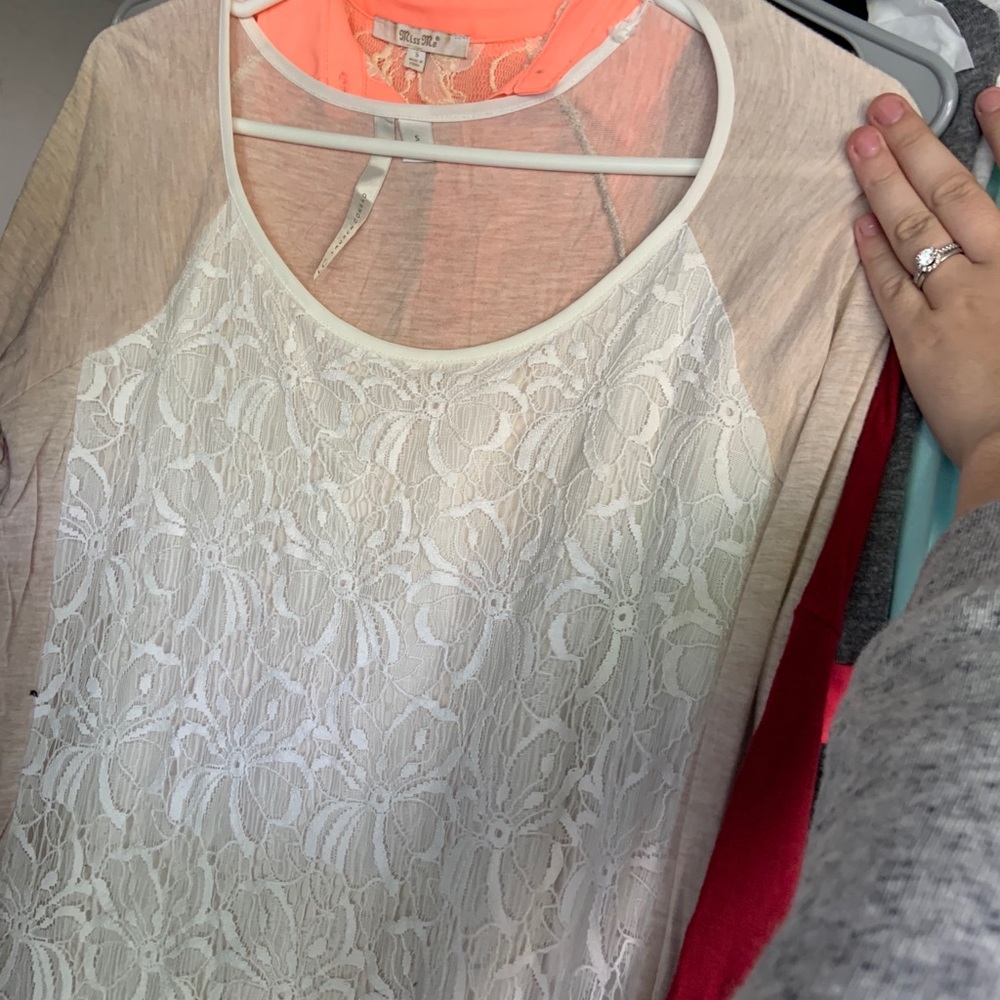 Cute lace long sleeve
